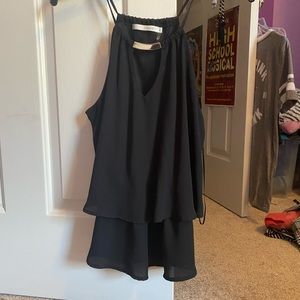 Black dressy tank top